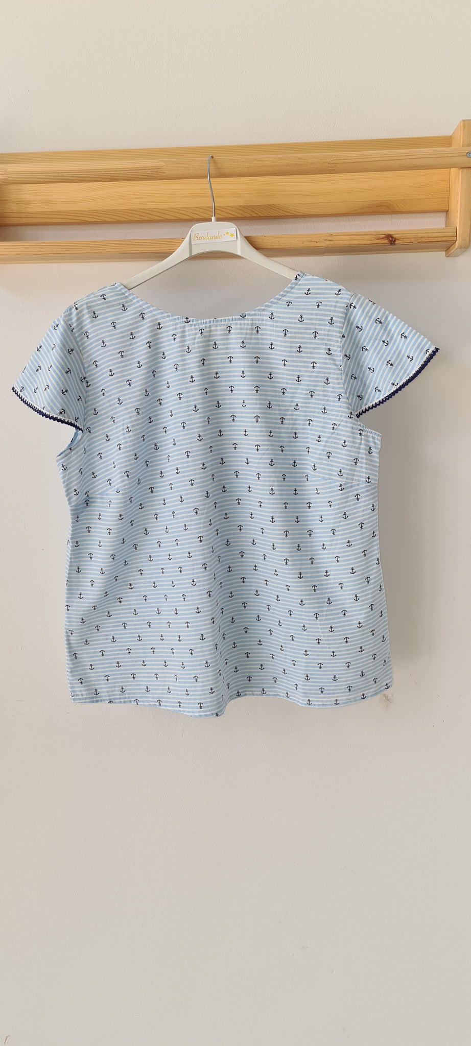 Blusa marinera con anclas