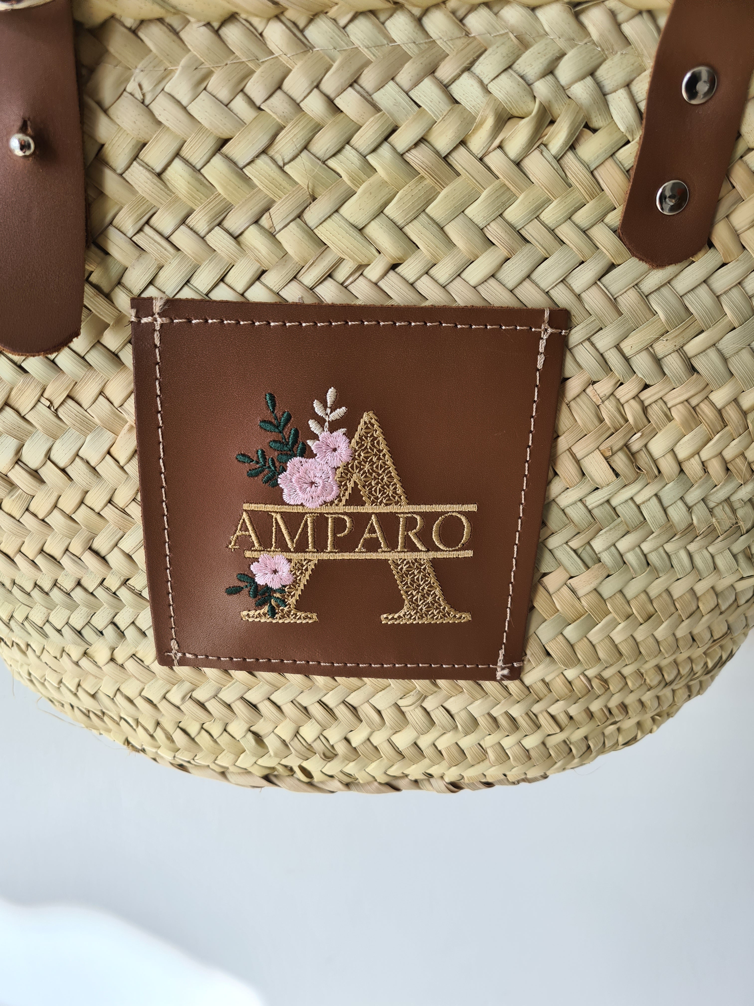 CAPAZO PERSONALIZADO CON INICIAL Y NOMBRE