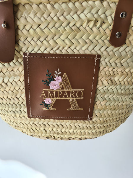 CAPAZO PERSONALIZADO CON INICIAL Y NOMBRE