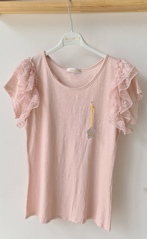 Camiseta personalizada rosa maquillaje